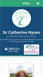 Mobile Screenshot of catherinehynes.net